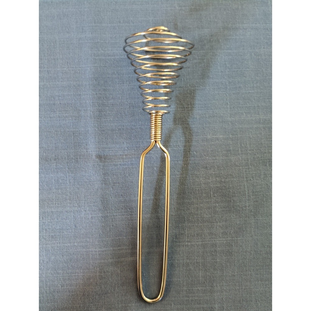 French Whisk,  Eight Inch Sier Stainless Steel Spring Coil